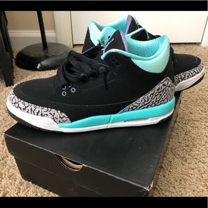 Air Jordan 3 Retro GG GS - Tiffany Blue